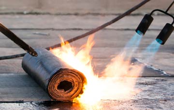 Whitslaid asphalt flat roofing repairs